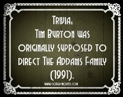 Did You Know 2: The Addams Family (1991)