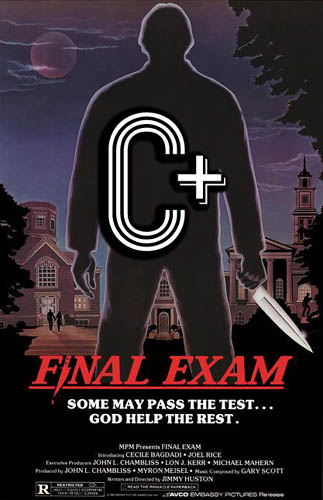 Final Exam (1981) Review Poster