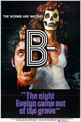 The Night Evelyn Came Out of the Grave (1971) Review Poster