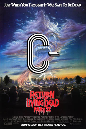 Return of the Living Dead II (1988) Review Poster