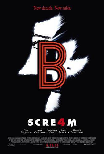 Scream 4 (2011) Review Poster