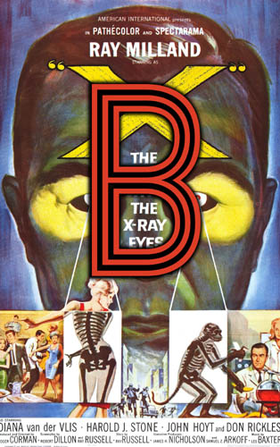 X: The Man with X-Ray Eyes (1963) Review Poster
