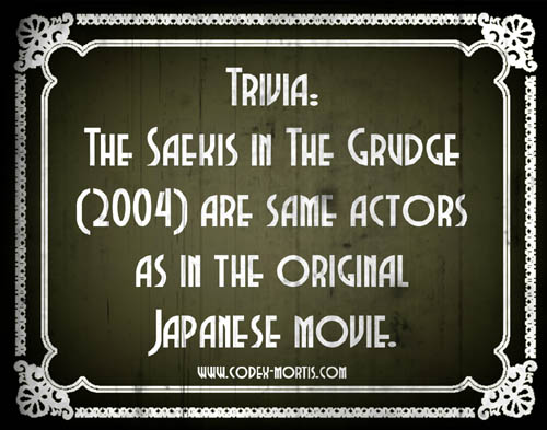 Did You Know 1: The Grudge (2004)