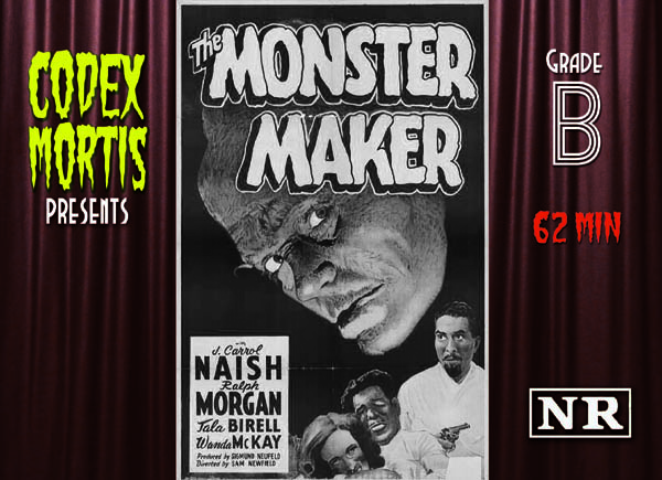 The Monster Maker (1944) Review: Creepy Mad Science